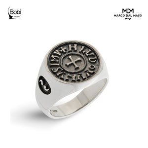 Srebrni pečatni prsten Marco Dal Maso